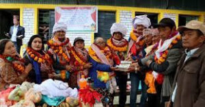 चौरासी पूजाको खर्च कटाएर विद्यालयलाई सहयोग