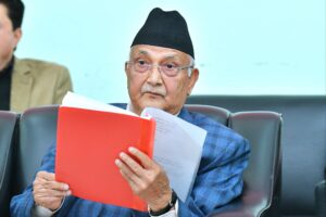 ओलीको माधव नेपाललक्षित टिप्पणी:पार्टी फुटाउने तत्वसँग एकता हुँदैन