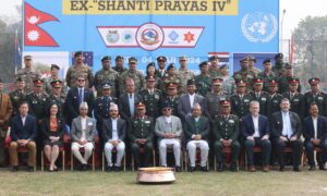 बहुराष्ट्रिय अभ्यास ‘शान्ति प्रयास चार’ आजदेखि सुरु