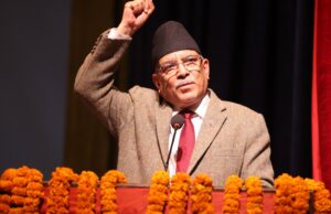 सुझाव समेटेर अध्यक्ष दाहालद्वारा संश्लेषित विधान प्रस्तुत