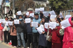 रुसी दूतावासअगाडि प्रदर्शन (फोटो फिचर)