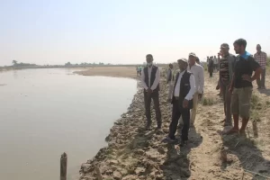 दोदा नदीमा बाढी पूर्वसूचना यन्त्र जडान