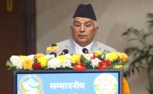 भ्रष्टाचार नियन्त्रणका लागि दृढ राजनीतिक प्रतिवद्धता पहिलो प्रस्थान विन्दु : राष्ट्रपति