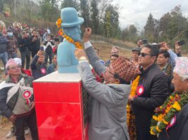 सालिकसहितको उद्यान निर्माण सम्पन्न