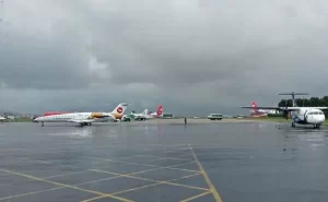 काठमाडौँमा वर्षा, विदेशी विमान अवतरण हुन सकेनन्