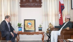 परराष्ट्रमन्त्री श्रेष्ठ र रूसी राजदूत नोभिकोभबीच शिष्टाचार भेटवार्ता