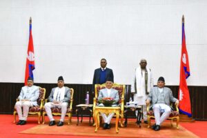 उपेन्द्रसहित जसपाका मन्त्रीले लिए शपथ