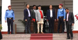 प्रधानमन्त्रीसँगको भेटपछि ओलीको प्रतिक्रिया– राम्रो कुराकानी भयो
