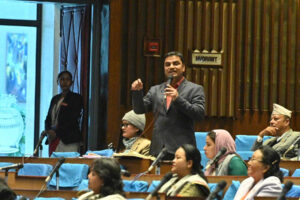 कांग्रेसले माग्यो गृहमन्त्री रवि लामिछानेको राजीनामा