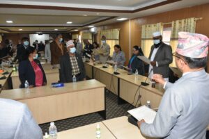 राष्ट्रियसभाका नवनिर्वाचित सदस्यको सपथ