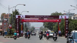 कतारका राजाको स्वागतमा सिँगारियो काठमाडौं (तस्वीरहरू)