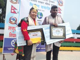 पत्रकारद्वय सुन्दास र राराहाङ पुरस्कृत