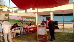 उपनिर्वाचन : इलाम–२ का चार उम्मेदवारद्वारा मतदान