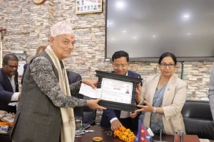 भरतपुर महानगर प्रज्ञा प्रतिष्ठानद्वारा स्रष्टा सम्मानित