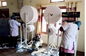 इलामका महिलाद्वारा ‘सेनिटरी प्याड’ उत्पादन सुरु
