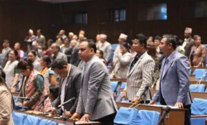 प्रतिनिधिसभा बैठक सूचना टाँस गरेर बुधबारसम्मका लागि स्थगित