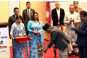 प्रधानमन्त्रीद्वारा पत्रकार महासङ्घको २७औँ महाअधिवेशन उद्घाटन