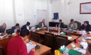 सञ्चारमन्त्री शर्माद्वारा सार्वजनिक सेवा प्रसारणसम्बन्धी विधेयक अघि बढाउन आग्रह