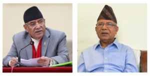 झलनाथले भेटेलगत्तै प्रधानमन्त्री प्रचण्ड र माधव नेपालबीच फोनवार्ता