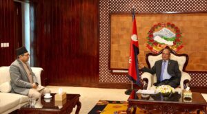 सदनको अवरोध अन्त्यका लागि प्रधानमन्त्री र सभामुखको बेग्लाबेग्लै परामर्श