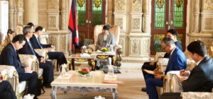 प्रधानमन्त्रीसँग चिनियाँ उपविदेशमन्त्रीको शिष्टाचार भेट