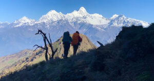 गणेश हिमालको आधार शिविरसम्म पदमार्गको खोजी