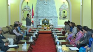 लोकतन्त्र सुदृढ हुन नैतिक अधिकारको सम्मान गर्ने संस्कार आवश्यक छ : राष्ट्रपति