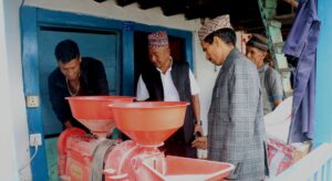 भोजपुरको वैकुण्ठेमा विद्युत् विस्तार