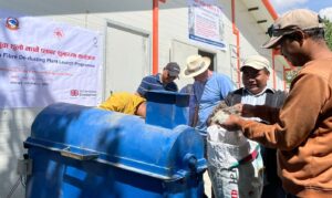 लोमान्थाङमा च्याङग्राको भुवा प्रशोधन केन्द्र स्थापना