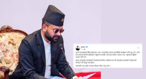 चार सहिदको नाममा कार्यक्रम राखौँ भन्दा कांग्रेस-एमालेले नगरसभा रोके : मेयर बालेन