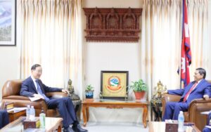 परराष्ट्रमन्त्री श्रेष्ठ र चीनका उपविदेशमन्त्री वेइतोङबीच भेटवार्ता