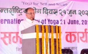 योगाभ्यासका लागि नेपाल सुन्दर भूमि हो : प्रधानमन्त्री