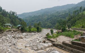 तीन घर बगे, सय भन्दा बढि परिवार प्रभावित