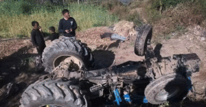 ट्याक्टर दुर्घटनामा बालिकाको मृत्यु