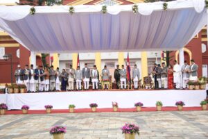 नवनियुक्त मन्त्रीहरुले लिए पद तथा गोपनीयताको शपथ