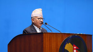 ओलीलक्षित माधवकाे कटाक्ष : आफू स्वर्गतिर जाने, अर्कोलाई लात्ती हानेर नर्क पुर्‍याउने!