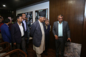 कांग्रेस मुख्यालय सानेपामा पुस्तकालयको शुभारम्भ (फोटो फिचर)