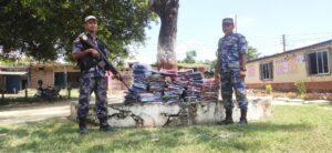 सशस्त्र प्रहरीद्वारा विल विजक नभएका सामान बरामद