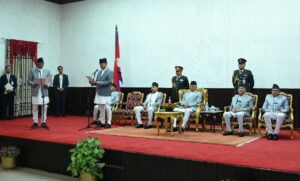 महान्यायाधिवक्ता वडालद्वारा शपथग्रहण