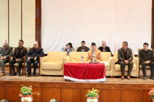 काठमाडौँबाट चुनावी अभियान सुरु गर्दै एमाले