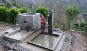 नेवाद्वारा बागलुङमा दुई वर्षमा एक हजार आठ सय १५ धारा जडान