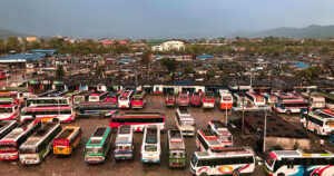 पठाओ र इन ड्राइभविरुद्ध गण्डकीमा यातायात ठप्प