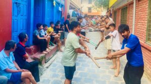 नौवर्षपछि बागलुङमा ऐतिहासिक हनुमान नाच प्रदर्शन हुँदै