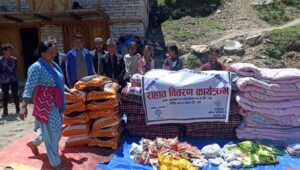 यार्सा खोज्नेक्रममा ज्यान गुमाएकाहरूका आश्रितलाई सहयोग
