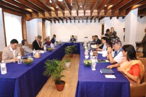 एमाले सचिवालय बैठक होटल बसेरामा सुरु