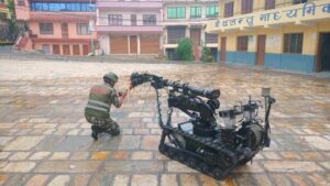 बलम्बुमा फेला परेको शंकास्पद वस्तु सेनाद्वारा निष्क्रिय