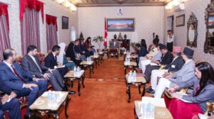 राष्ट्रपति पौडेलसँग ओमानका विदेशमन्त्री अल्बुसइदीको भेट