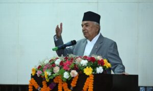 वामपन्थीलाई लोकतान्त्रिकीकरण गर्न पुष्पलालको योगदान महत्वपूर्ण : राष्ट्रपति पौडेल