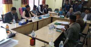आज चार वटा समितिको बैठक बस्दै