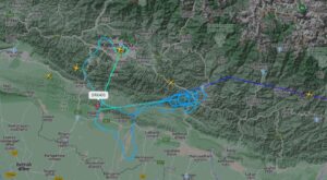 वर्षाले हवाई उडान प्रभावित: राष्ट्रिय र अन्तर्राष्ट्रिय उडान/अवतरणमा समस्या